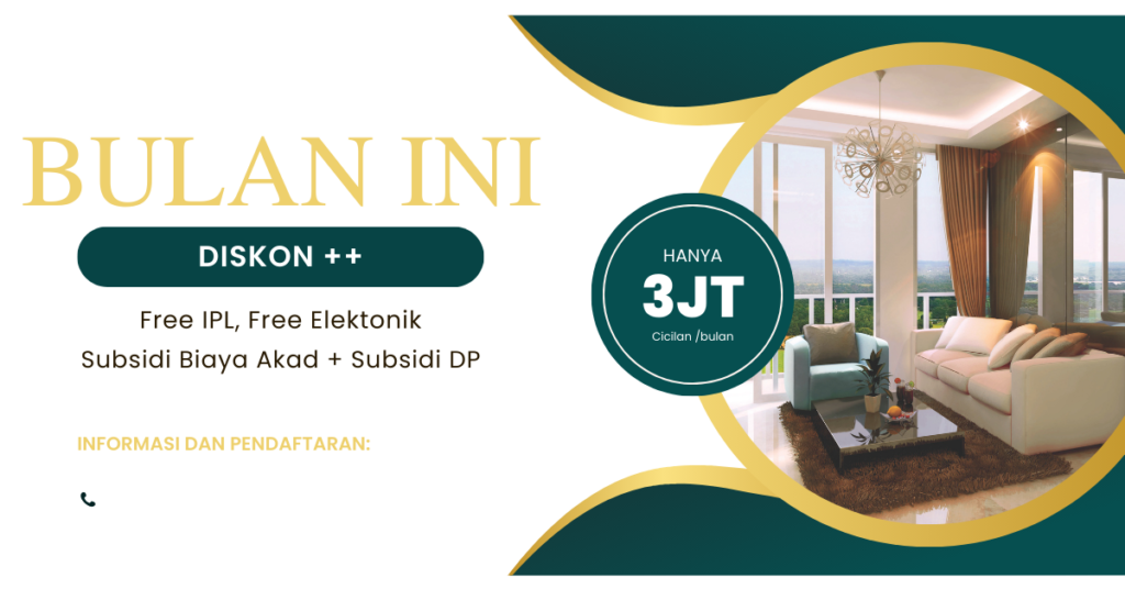 promo apartemen cinere  terrace suite
